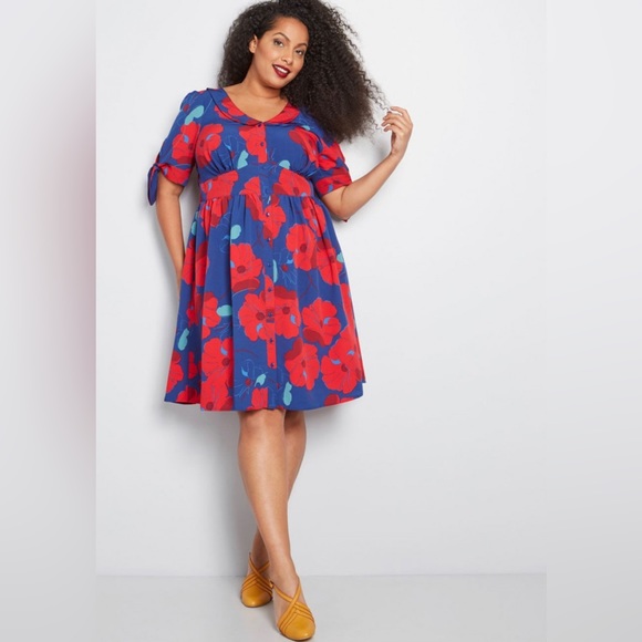 ModCloth Fully Focused Dress - Picture 6 of 7